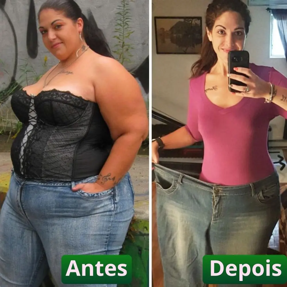 Ana Clara antes e depois