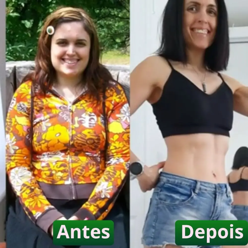 Catarina antes e depois